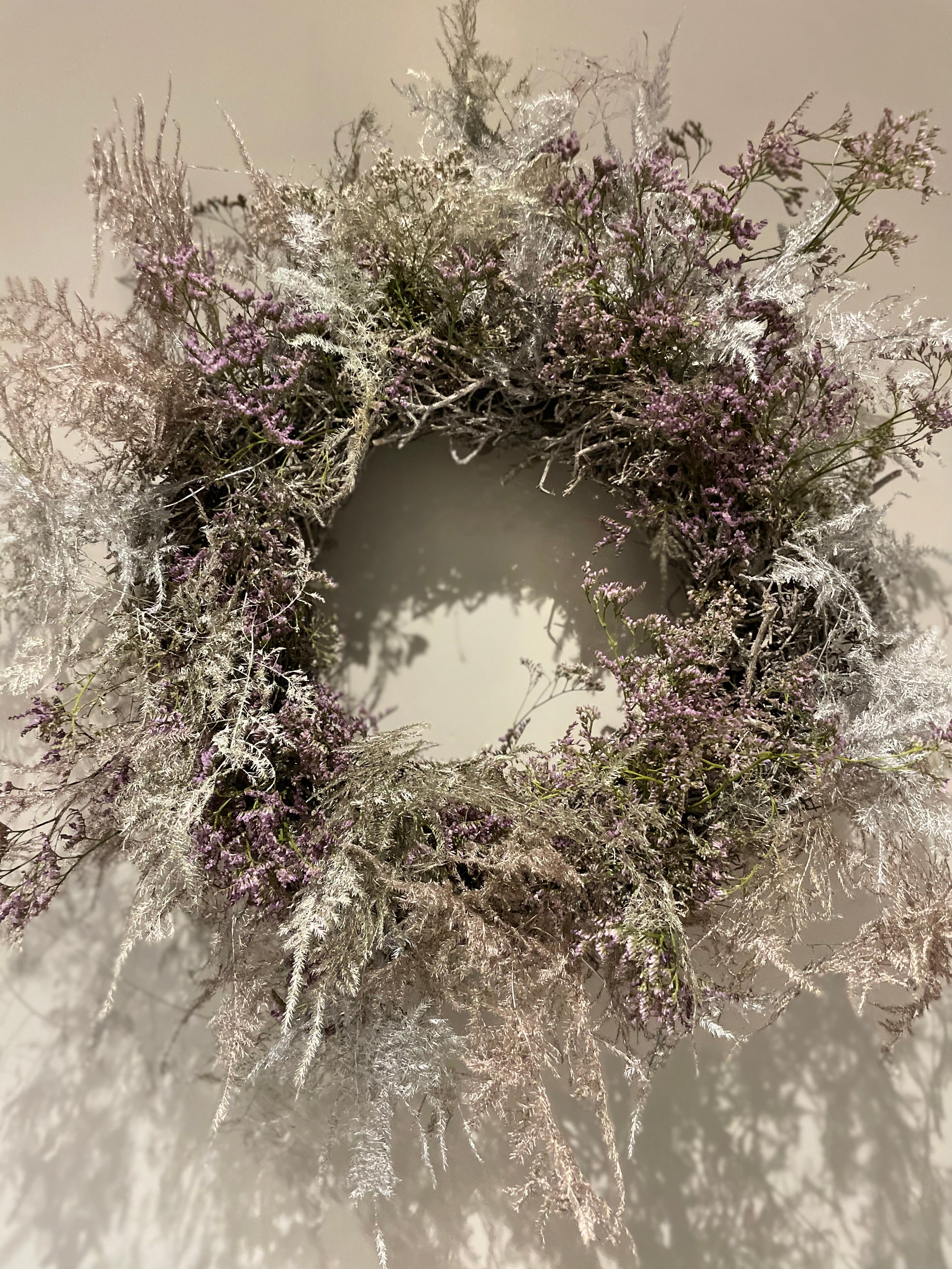 Wild Wreath -Silver,Bronze and Lilac