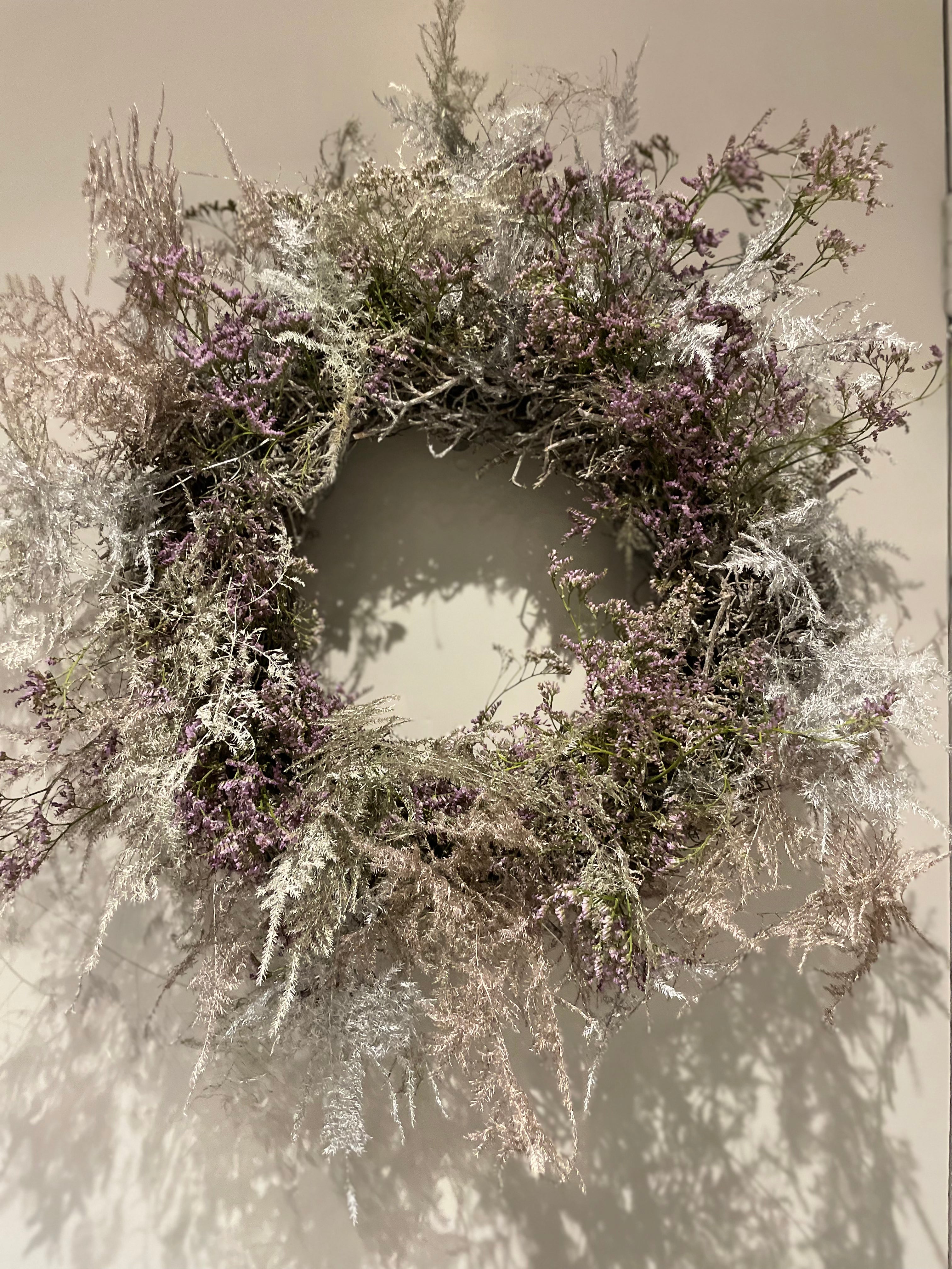 Wild Wreath -Silver,Bronze and Lilac