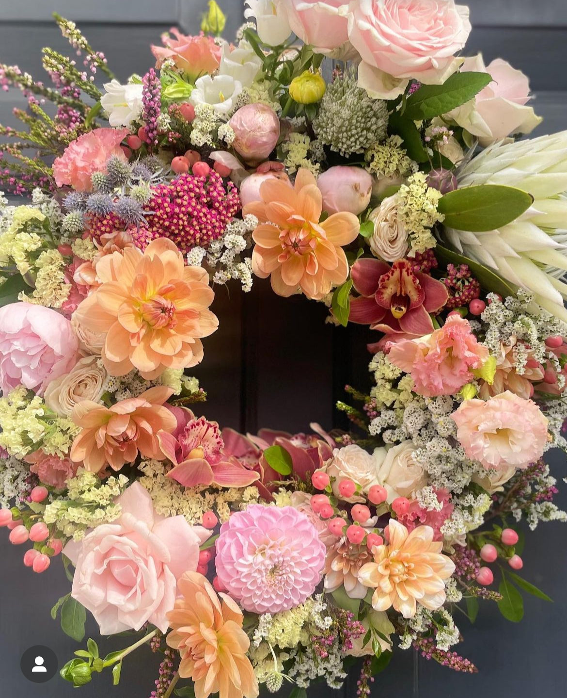 Grand Flower Wreath