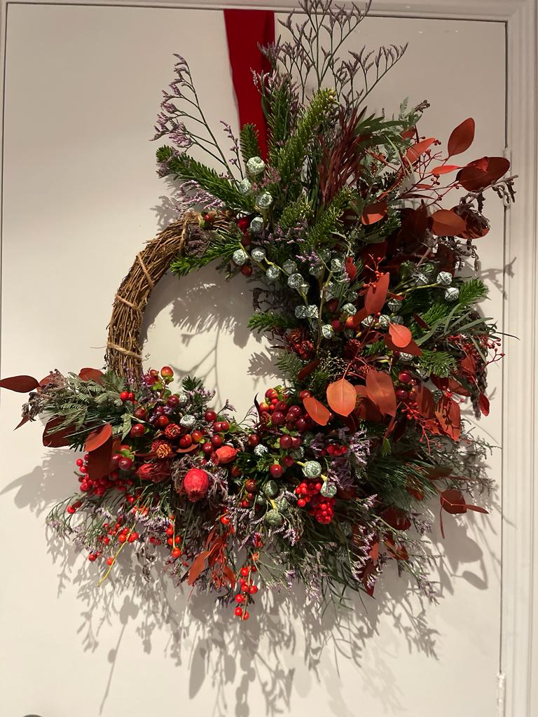 Large Dried Flower Wreath