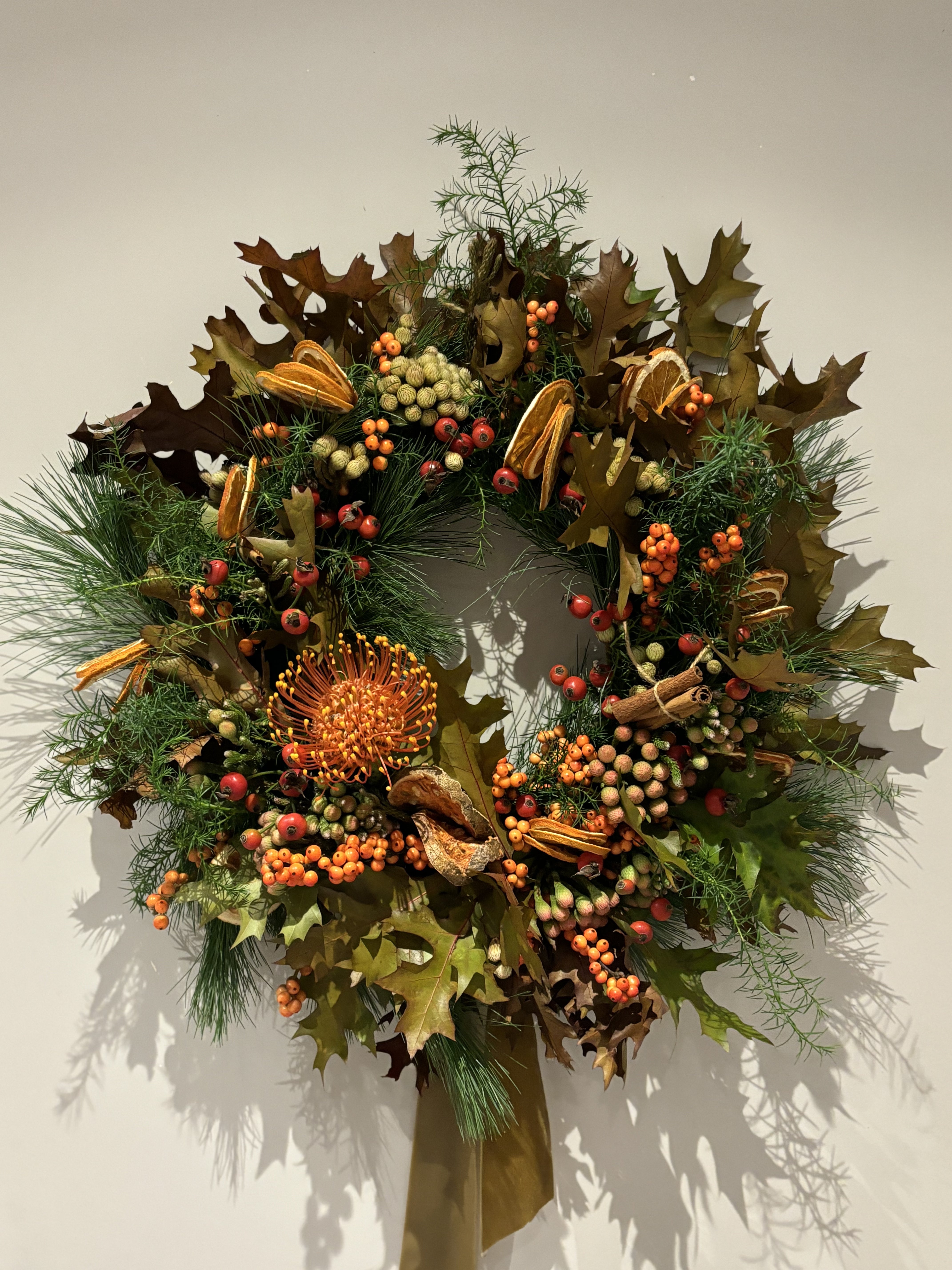 Orange Wreath